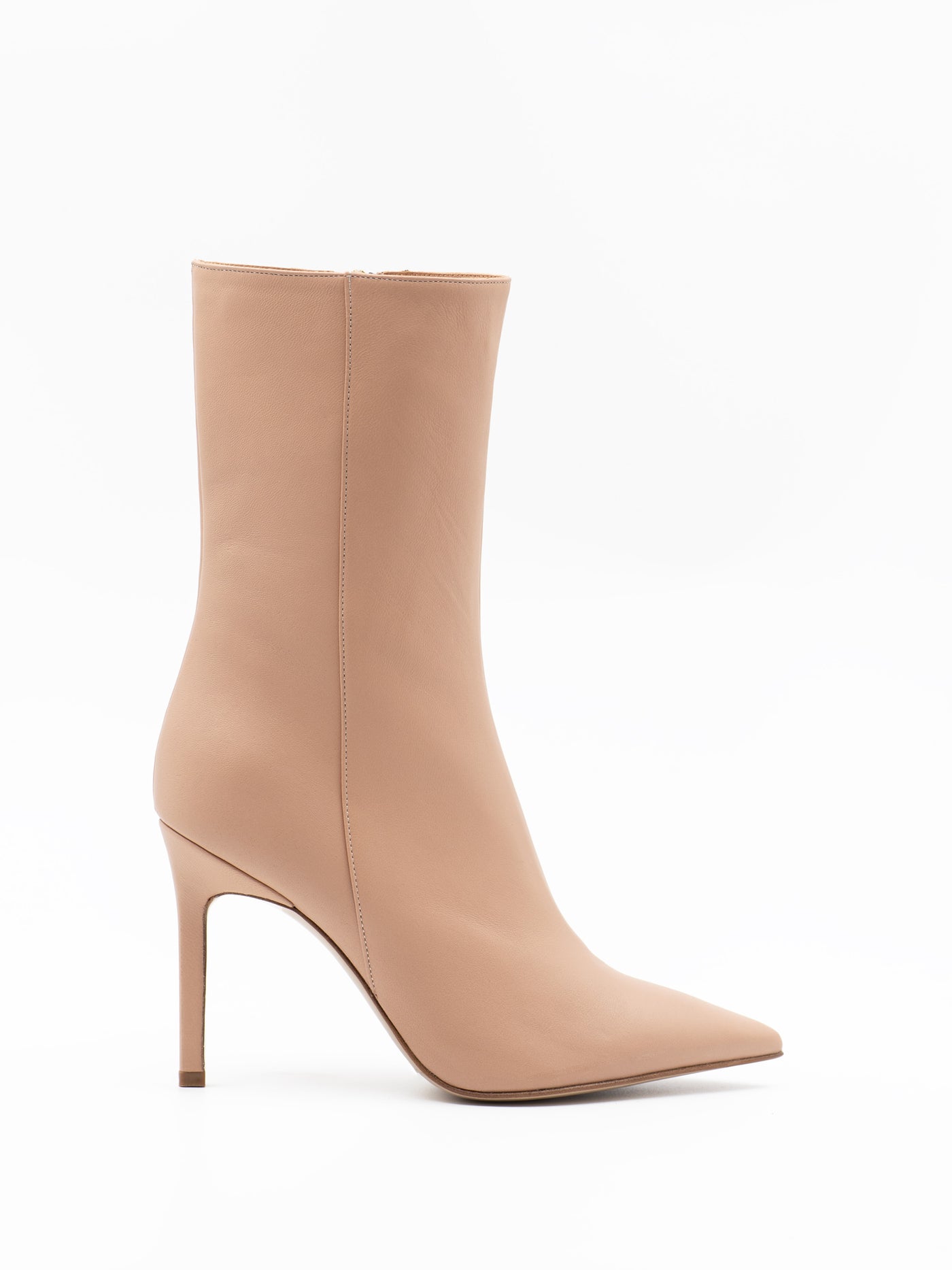 'Mind the Gap' 2 in beige leather