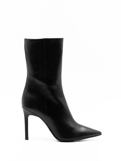 'Mind the Gap' 2 in black leather