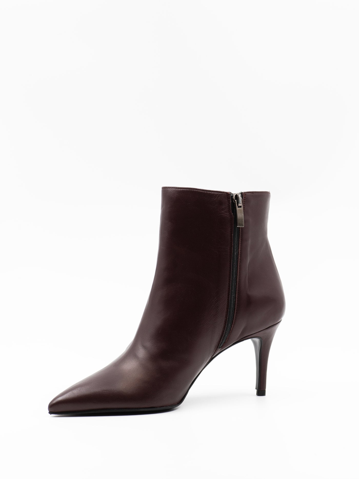 Ankle boots in Burgundy