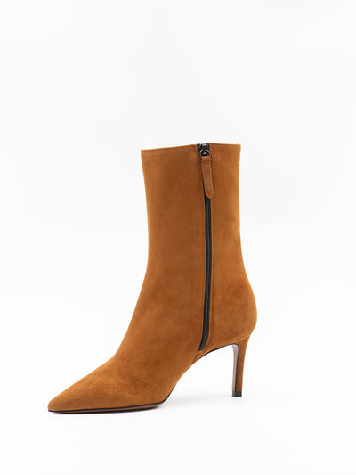 'Mind the Gap' Ankle boots in brown suede