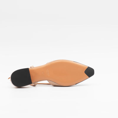 leather sole with rubber toe