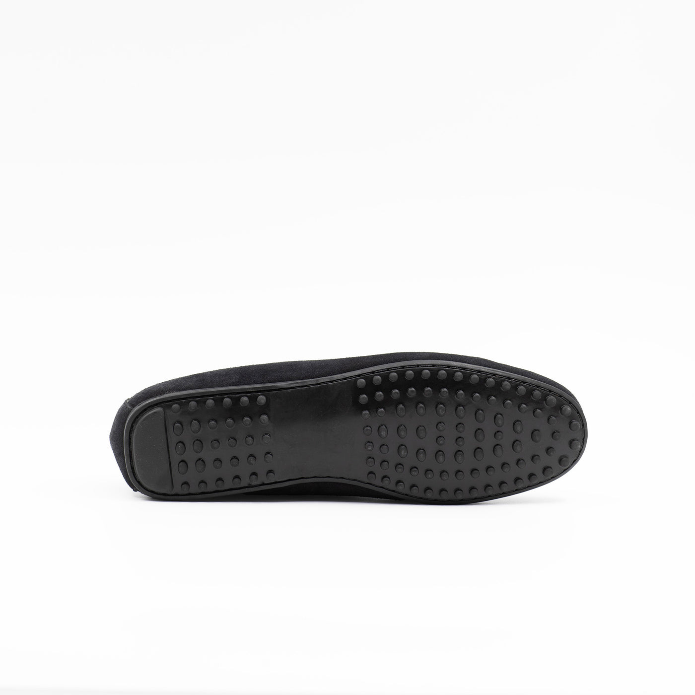 Rubber sole with pebbles