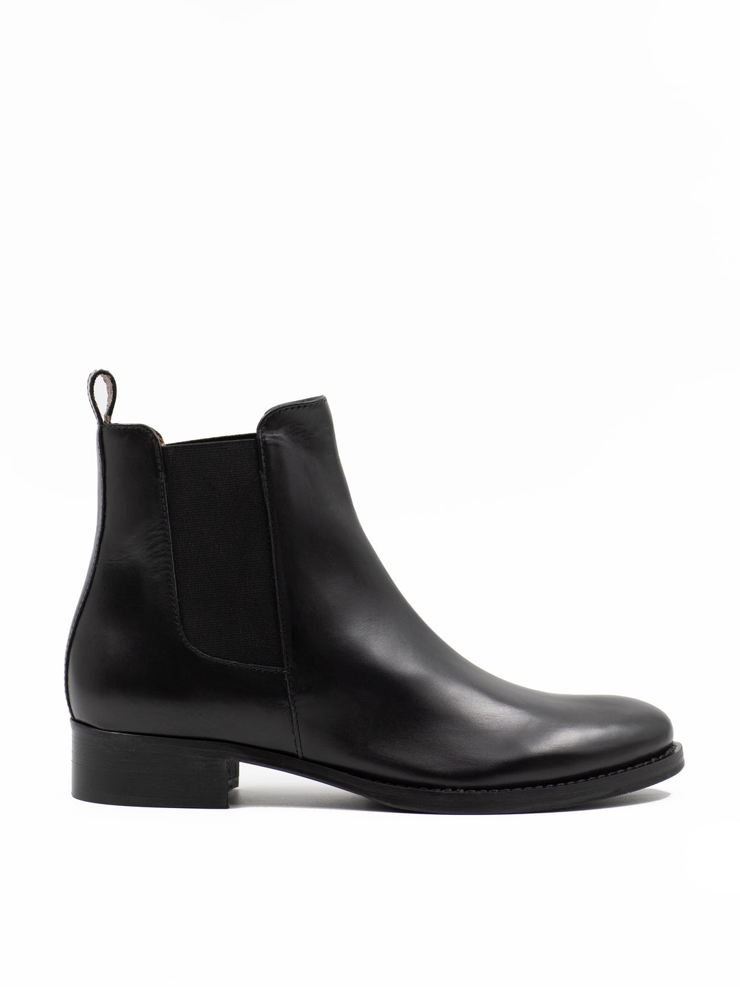 Chelsea boots in black leather – MarZio