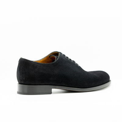THE PLAIN OXFORD in BLACK SUEDE