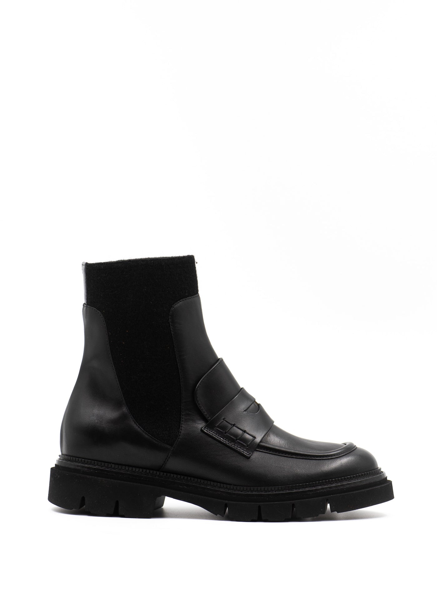 Ankle Boots with Penny Detail