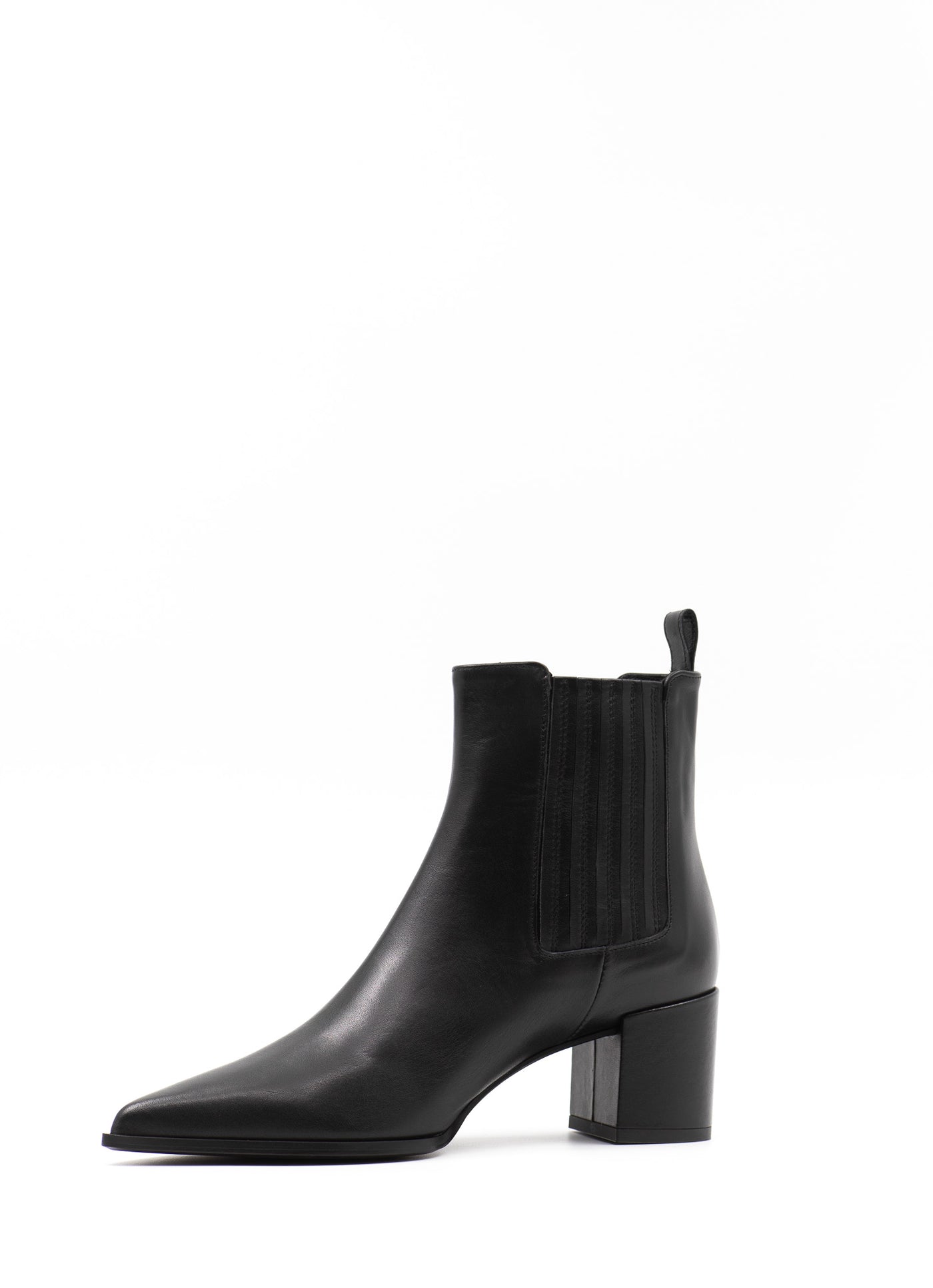 Ankle Boots in Black Leather