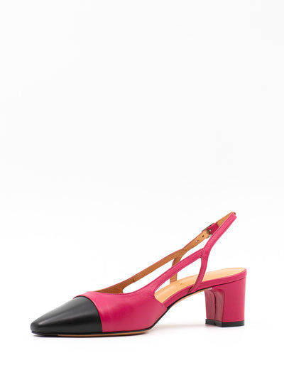 Two-tone Slingback in Pink