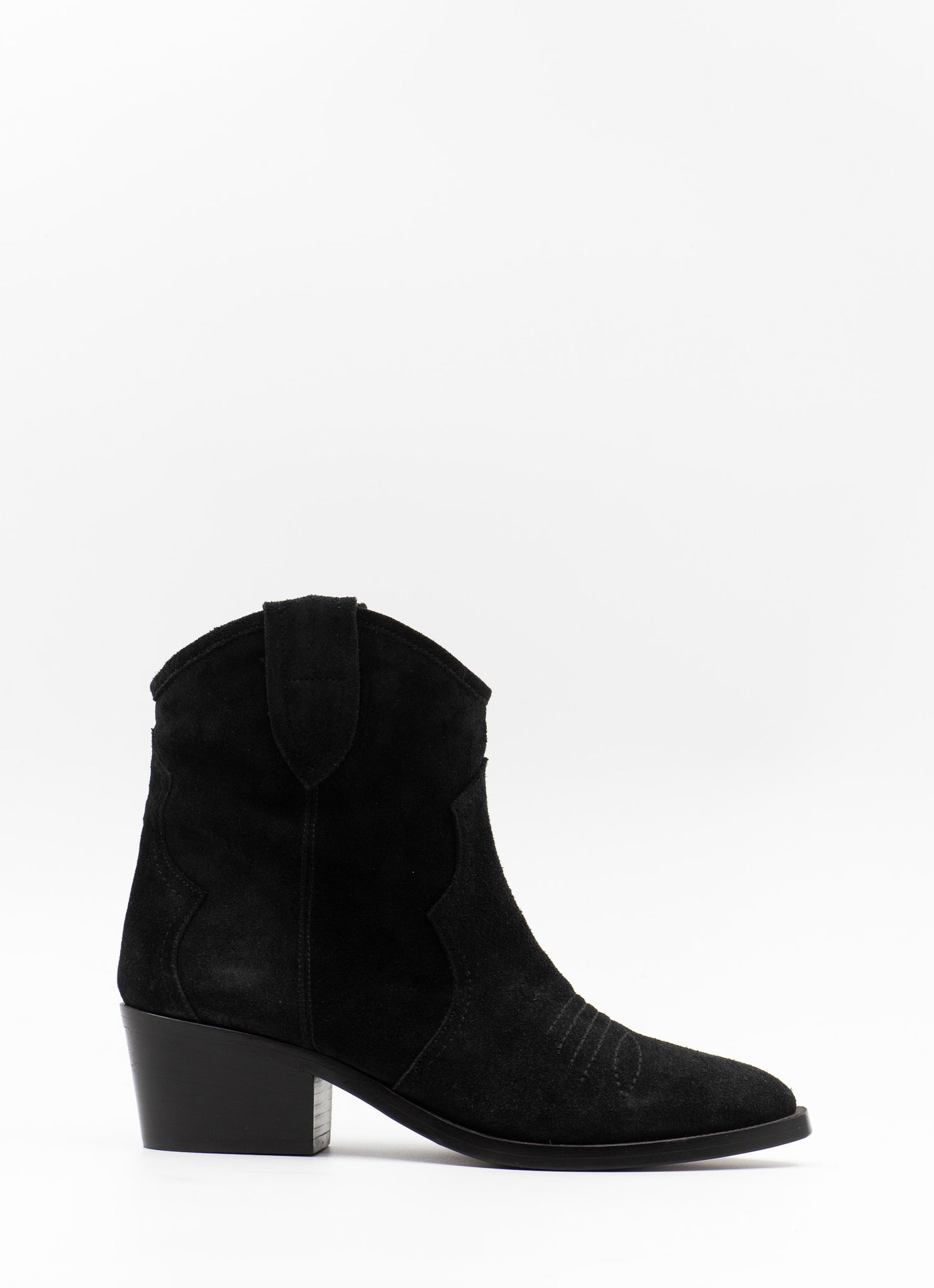Nevada Boots in Black Suede