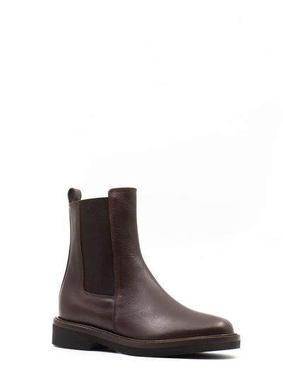 Extra Light Boots in Brown Leather