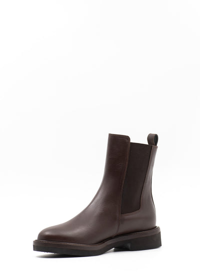 Extra Light Boots in Brown Leather