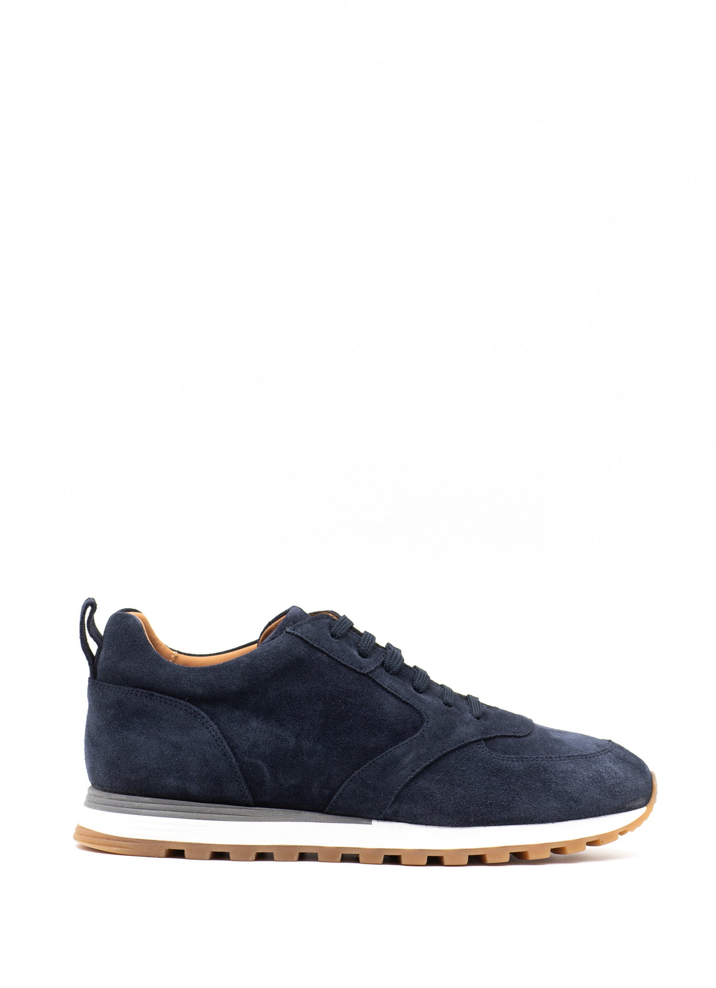 Navy Suede Runners