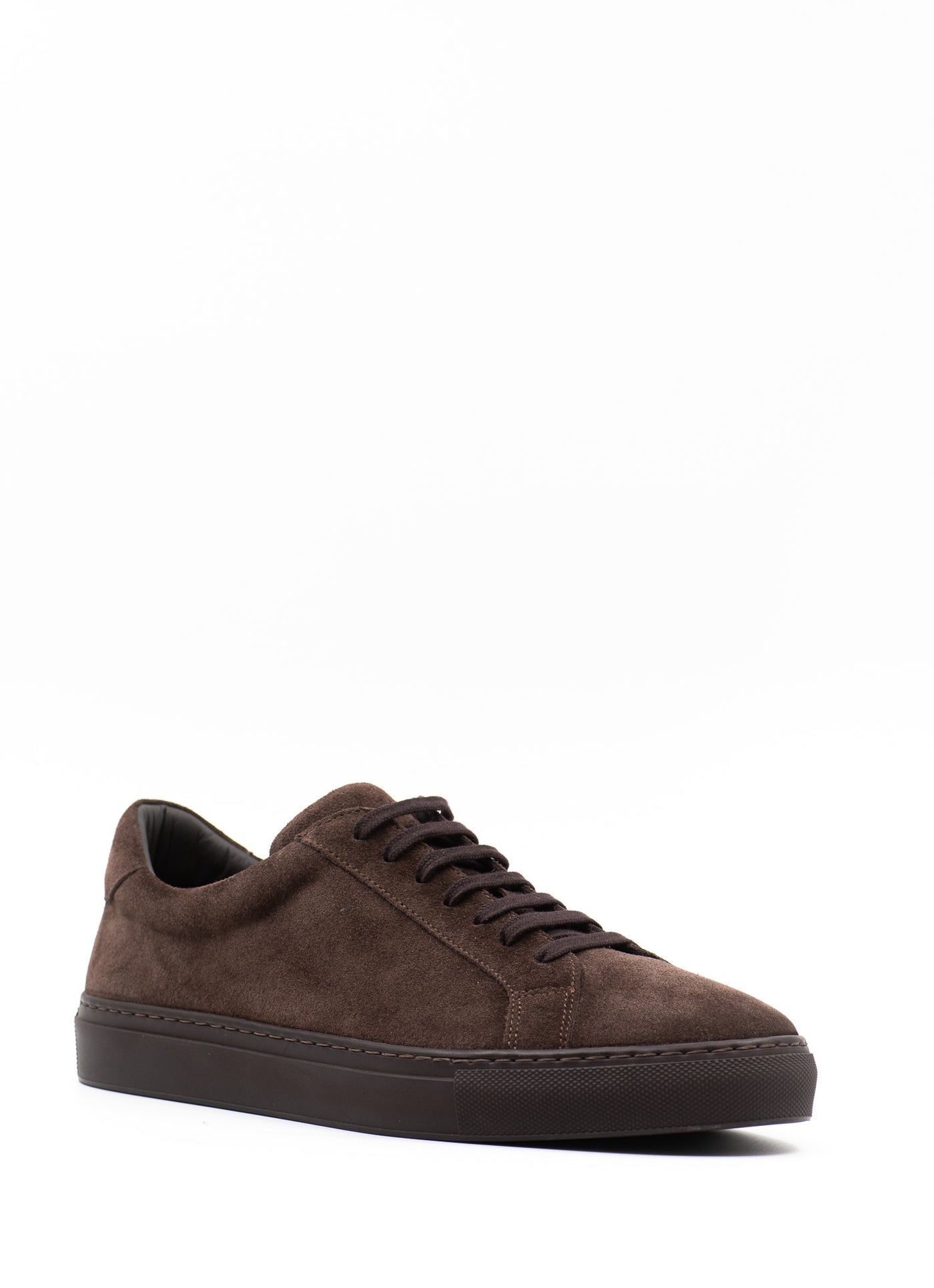 Brown Suede Classic Sneakers