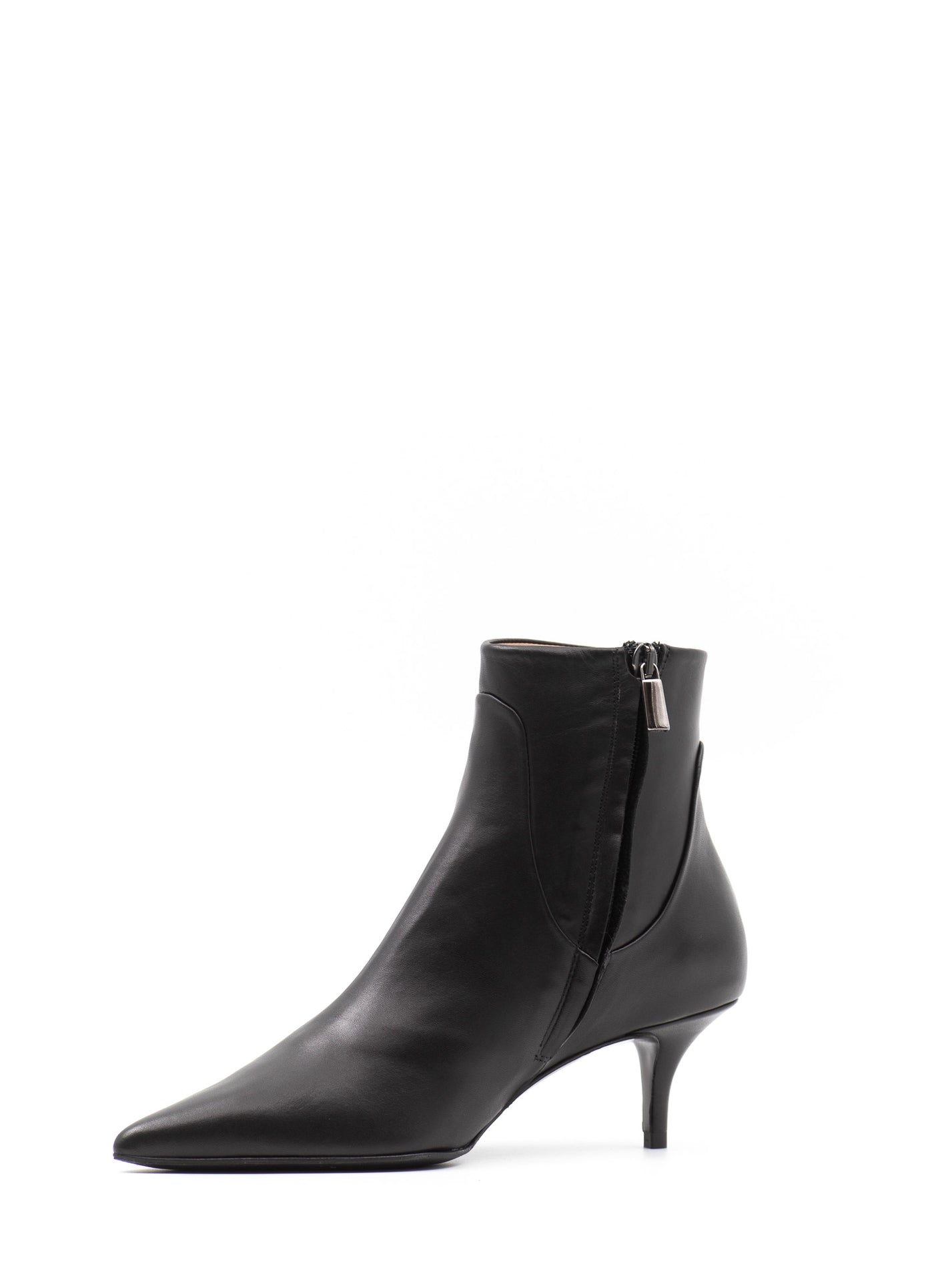 Colette Boots in Black Leather