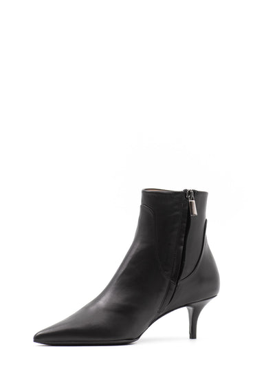 Colette Boots in Black Leather
