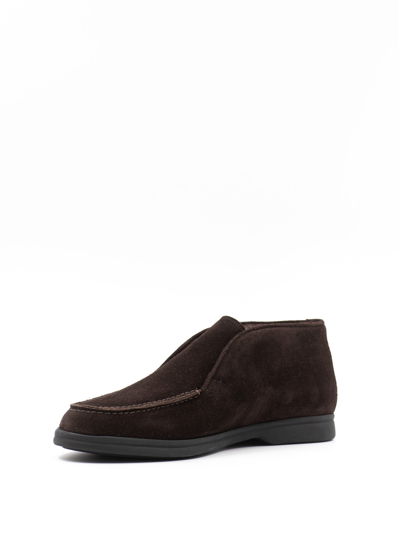 Shearling Lined Como in Brown