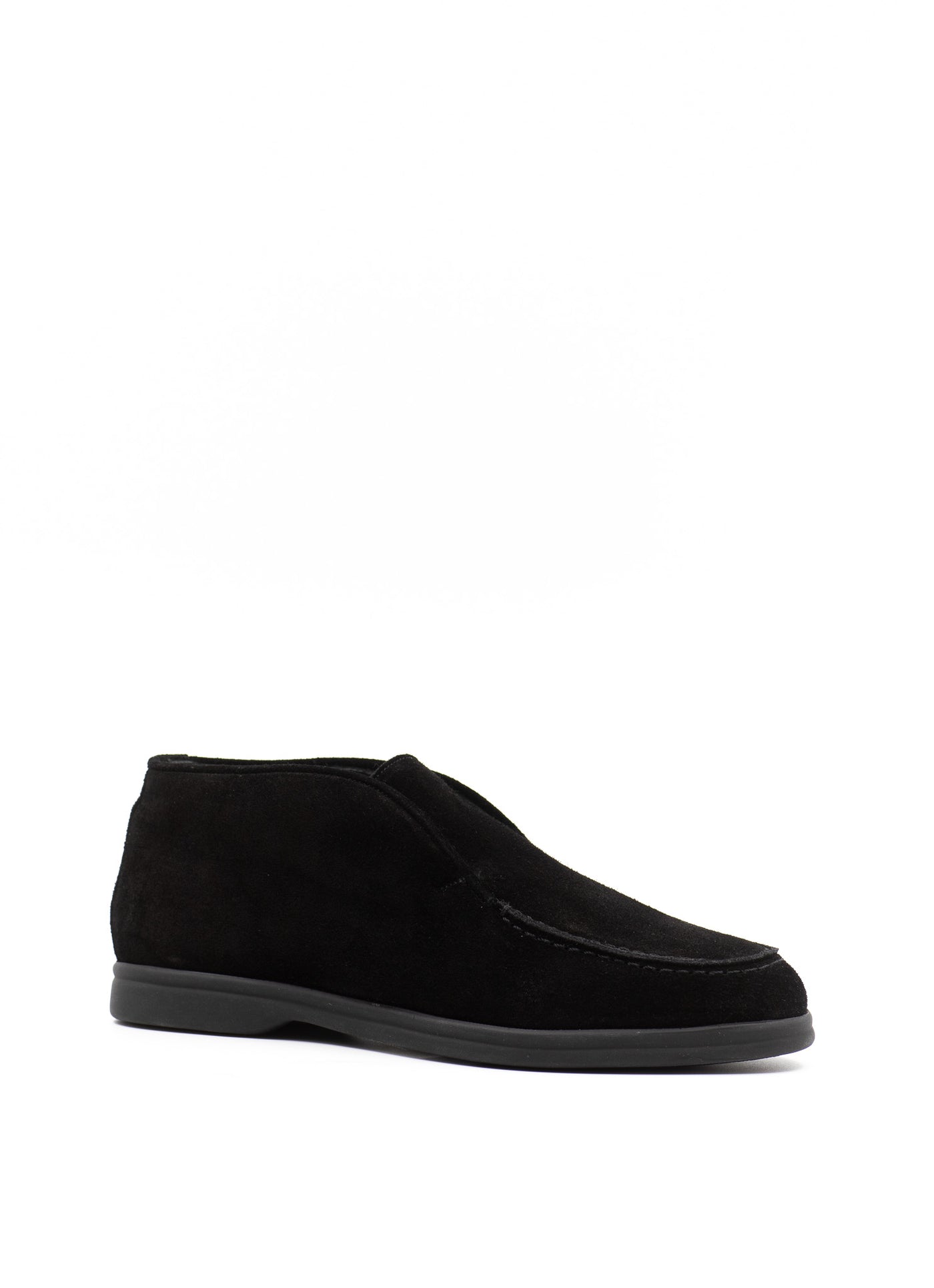 Shearling Lined Como in Black