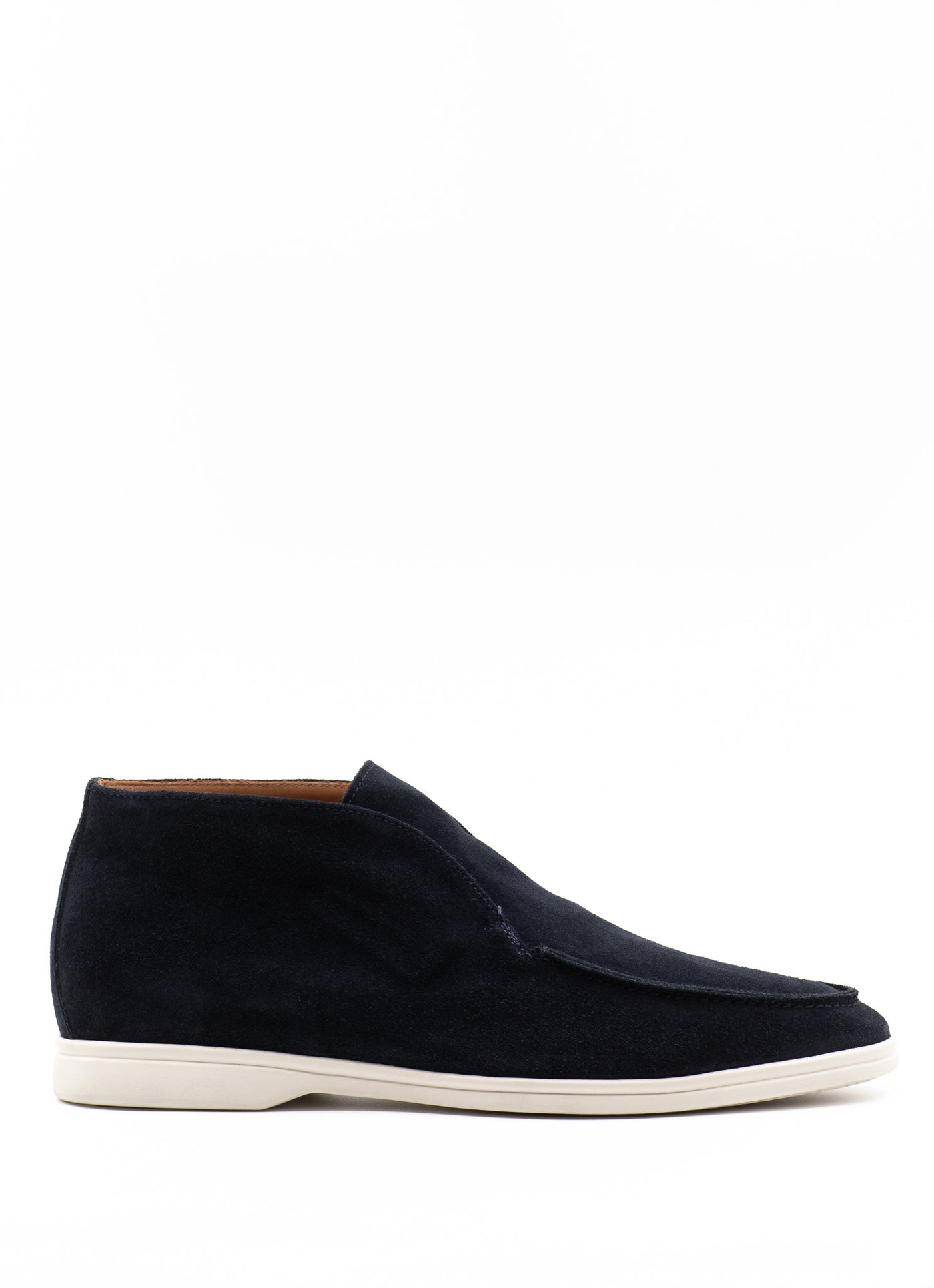 Como in navy suede