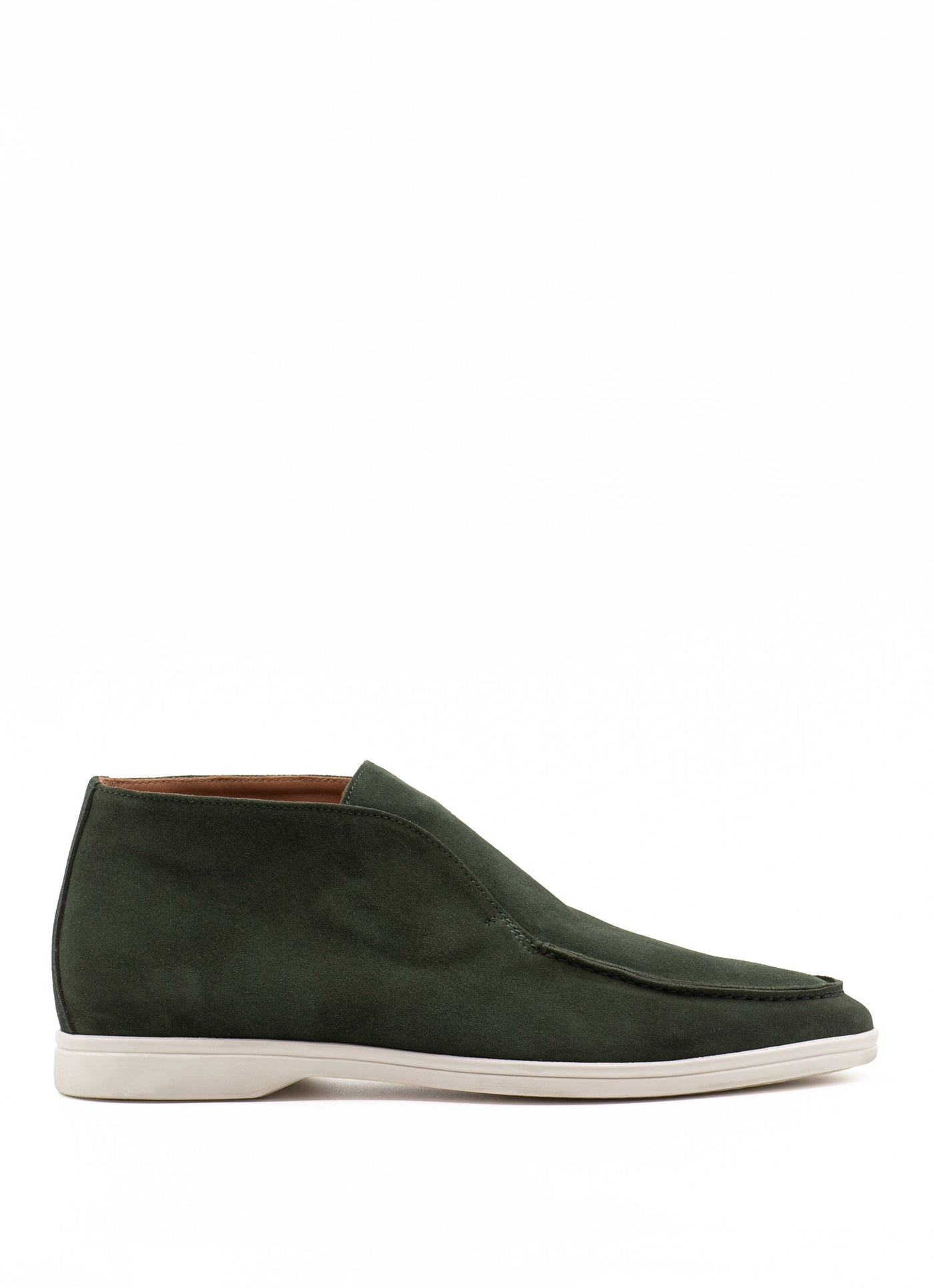 Como in green suede