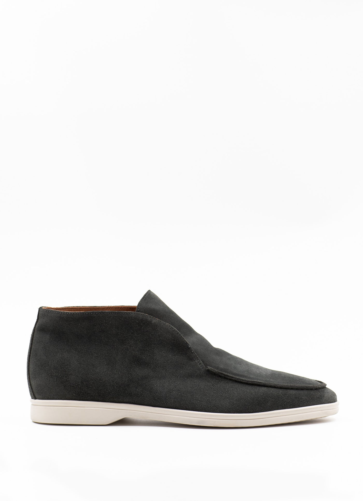 Como in washed green suede