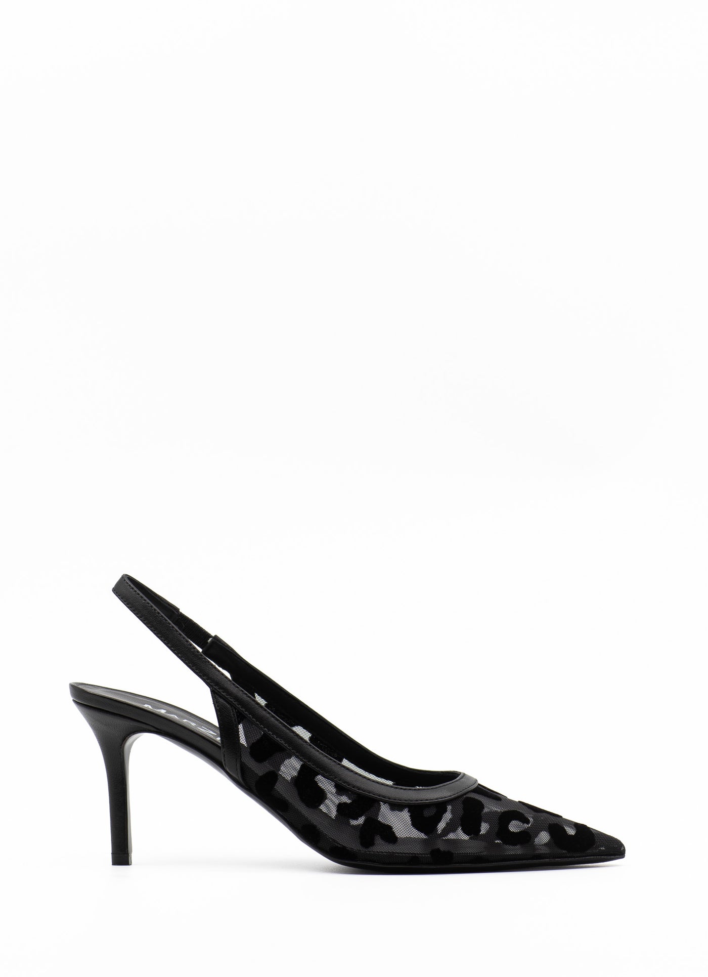 The Jaguar mesh 75mm pumps