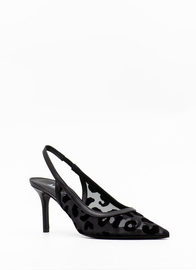 The Jaguar mesh 75mm pumps