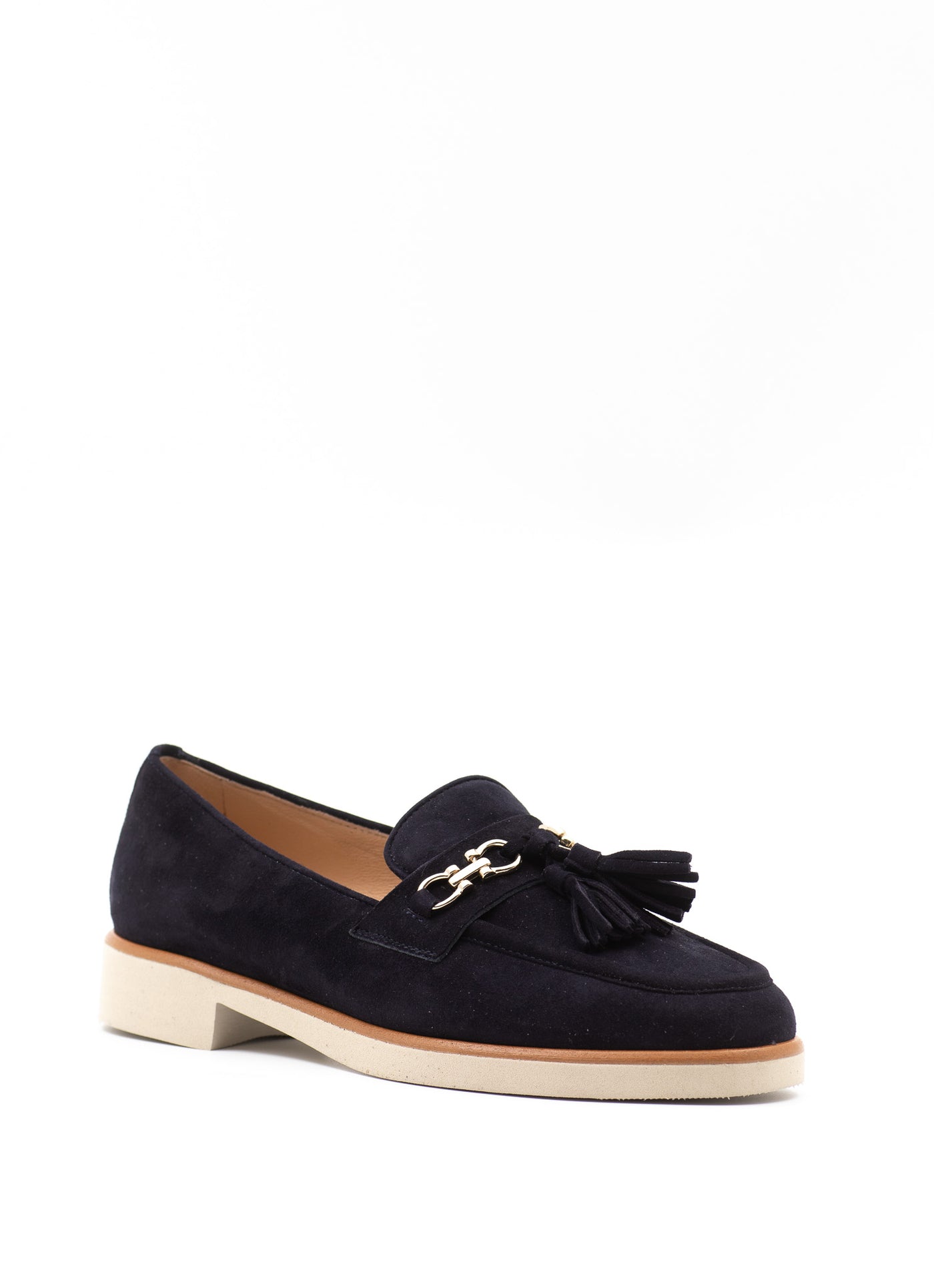 Extra-light loafers in navy suede