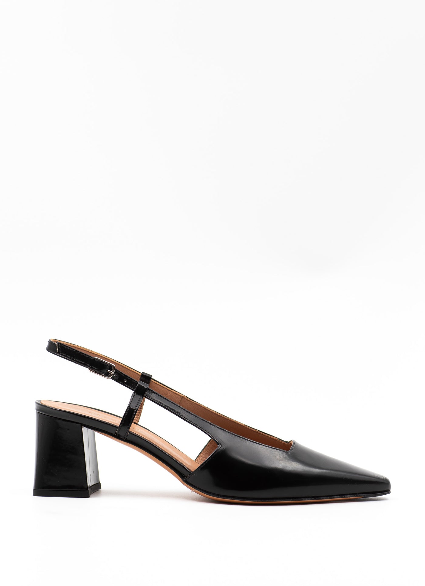 Heeled slingback