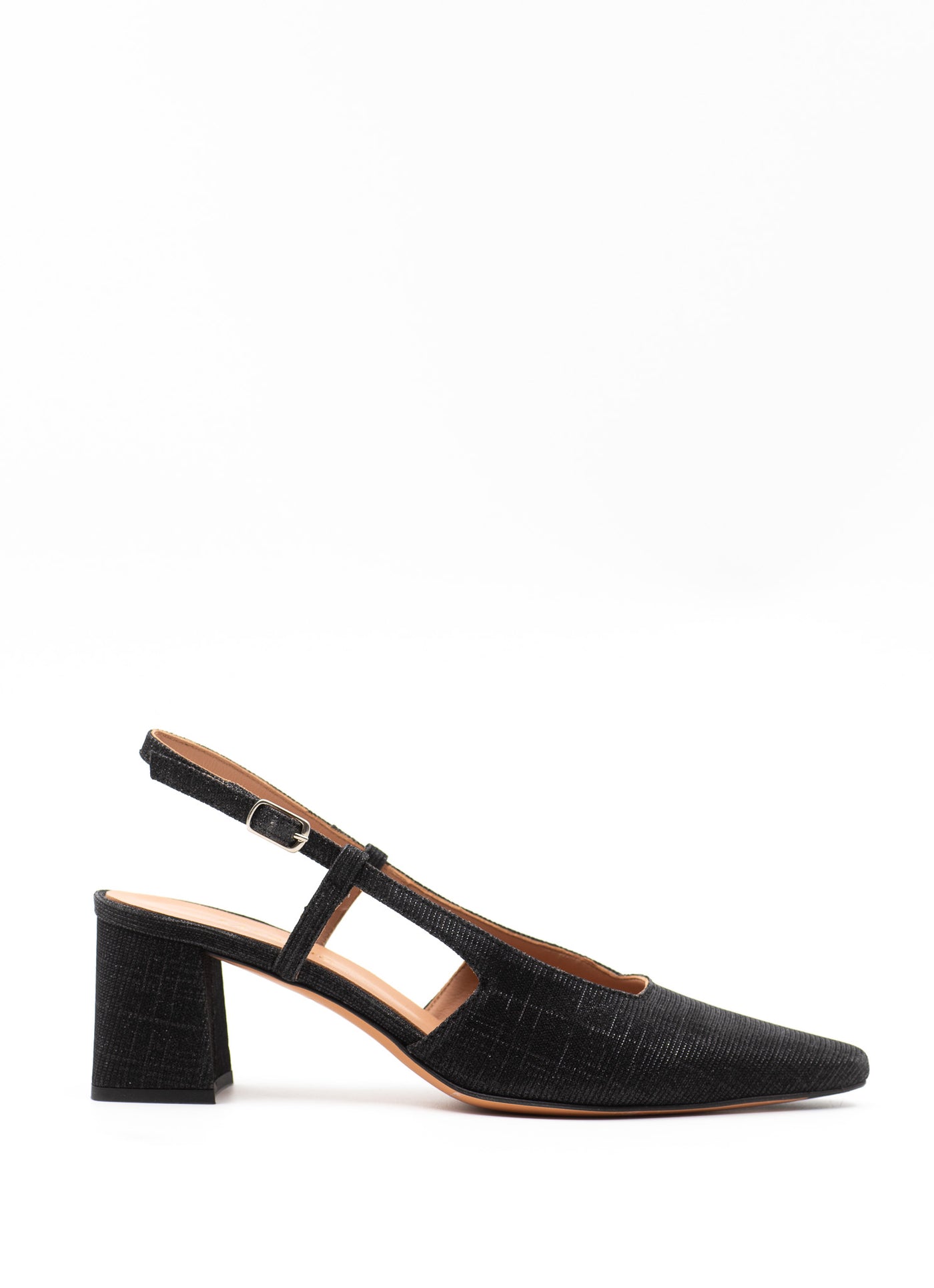 Heeled slingback