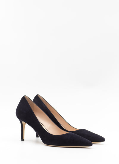 Pumps75 in navy suede