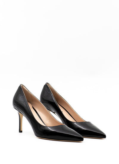 Pumps75 in black patent