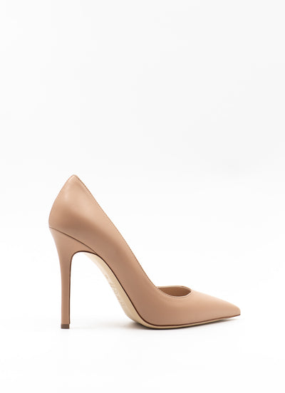 Pumps115 in beige leather