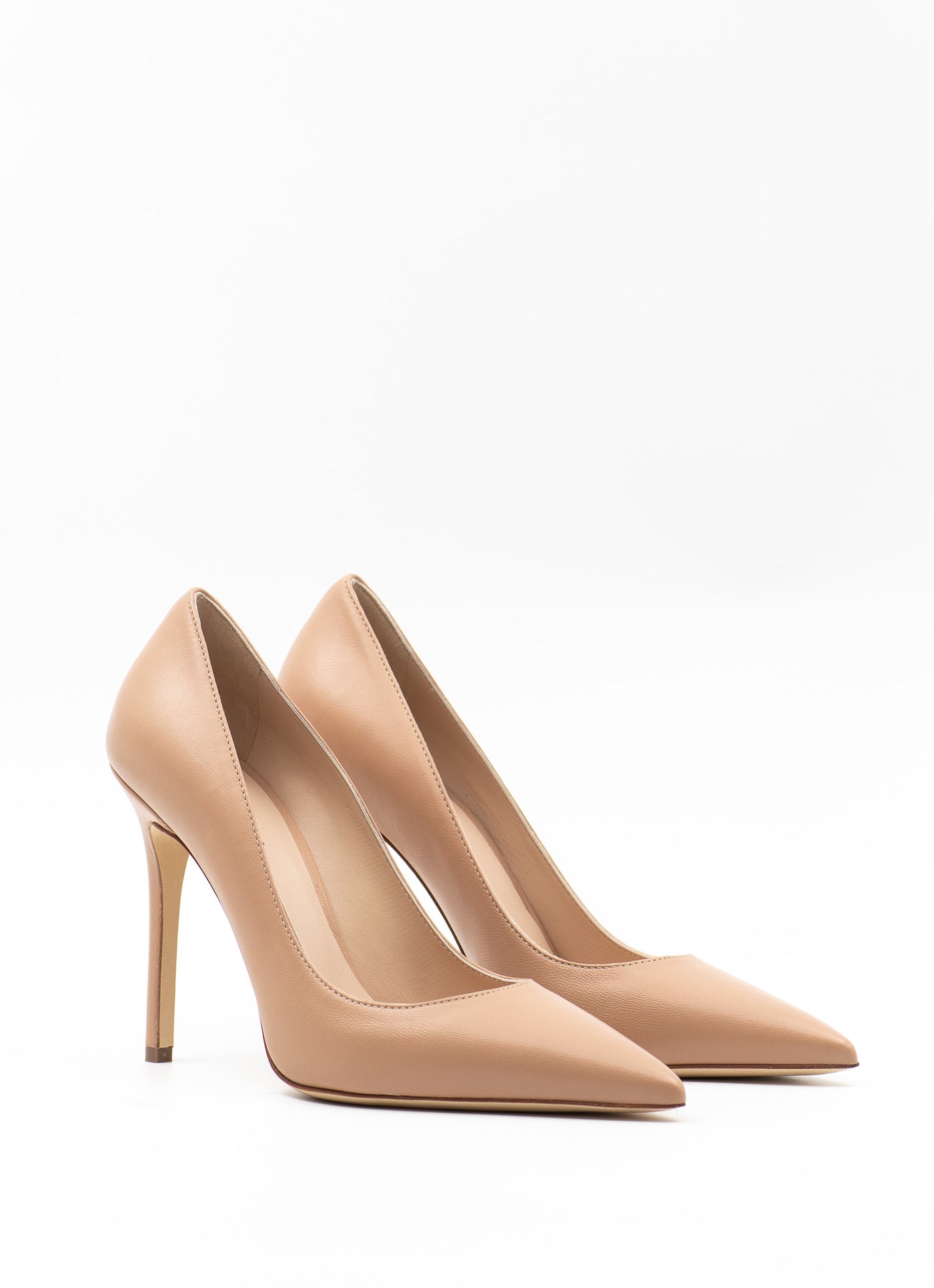 Pumps115 in beige leather