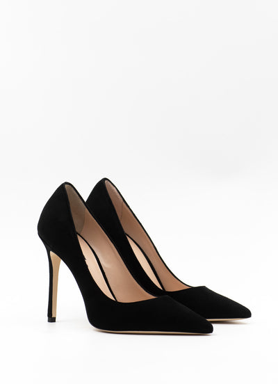 Pumps115 in black suede