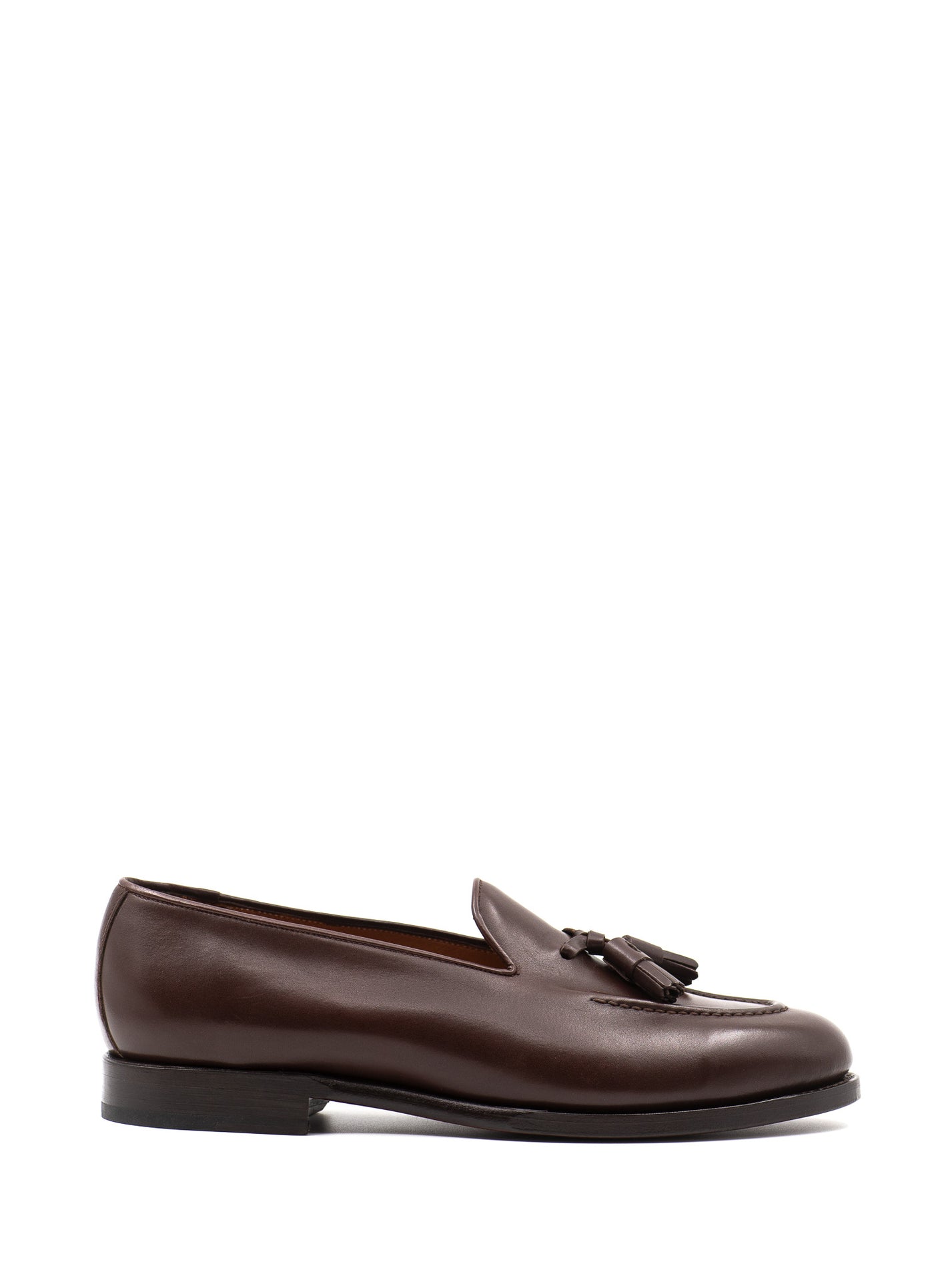 The Tassel Loafer in Brown Leather