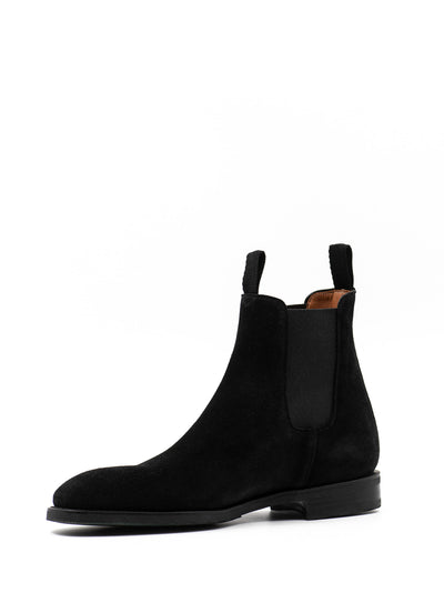 Chelsea Boots in Black Suede