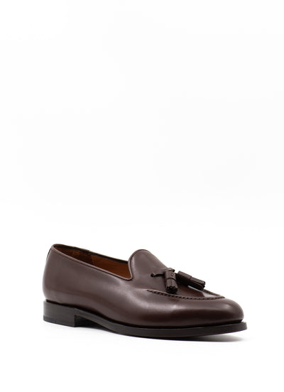 The Tassel Loafer in Brown Leather