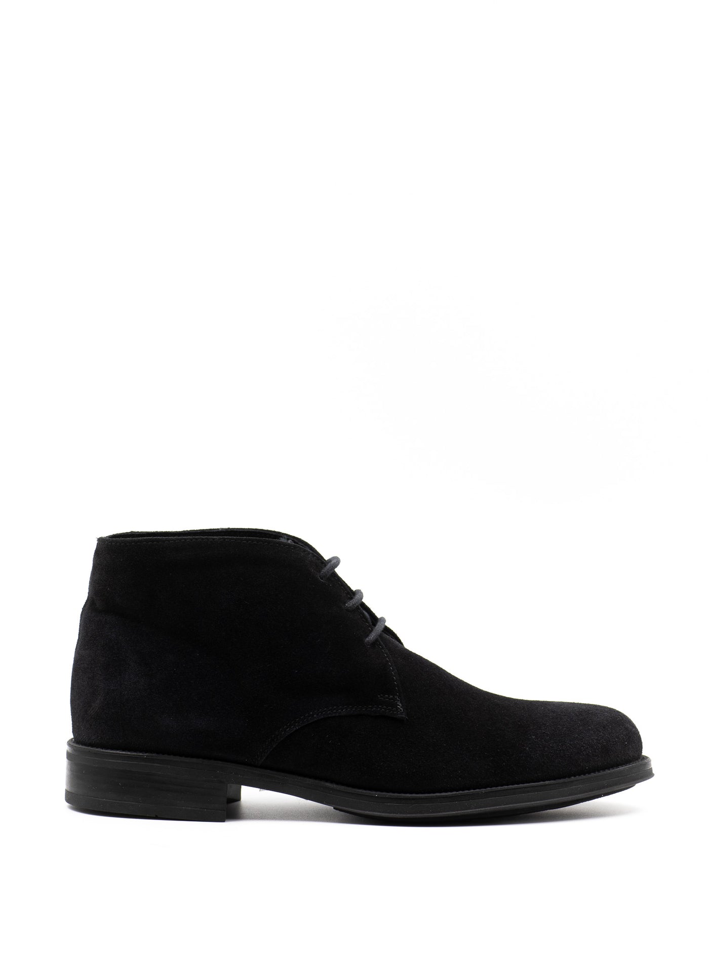 Black Shearling-Lined Boots