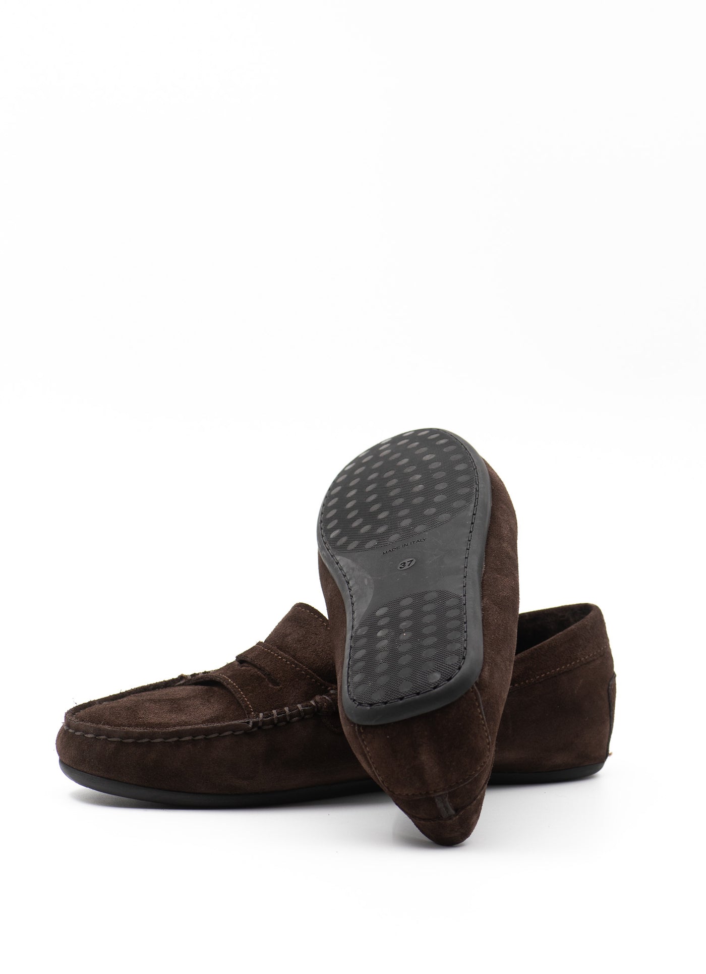 Shearling-Lined Driving Shoe