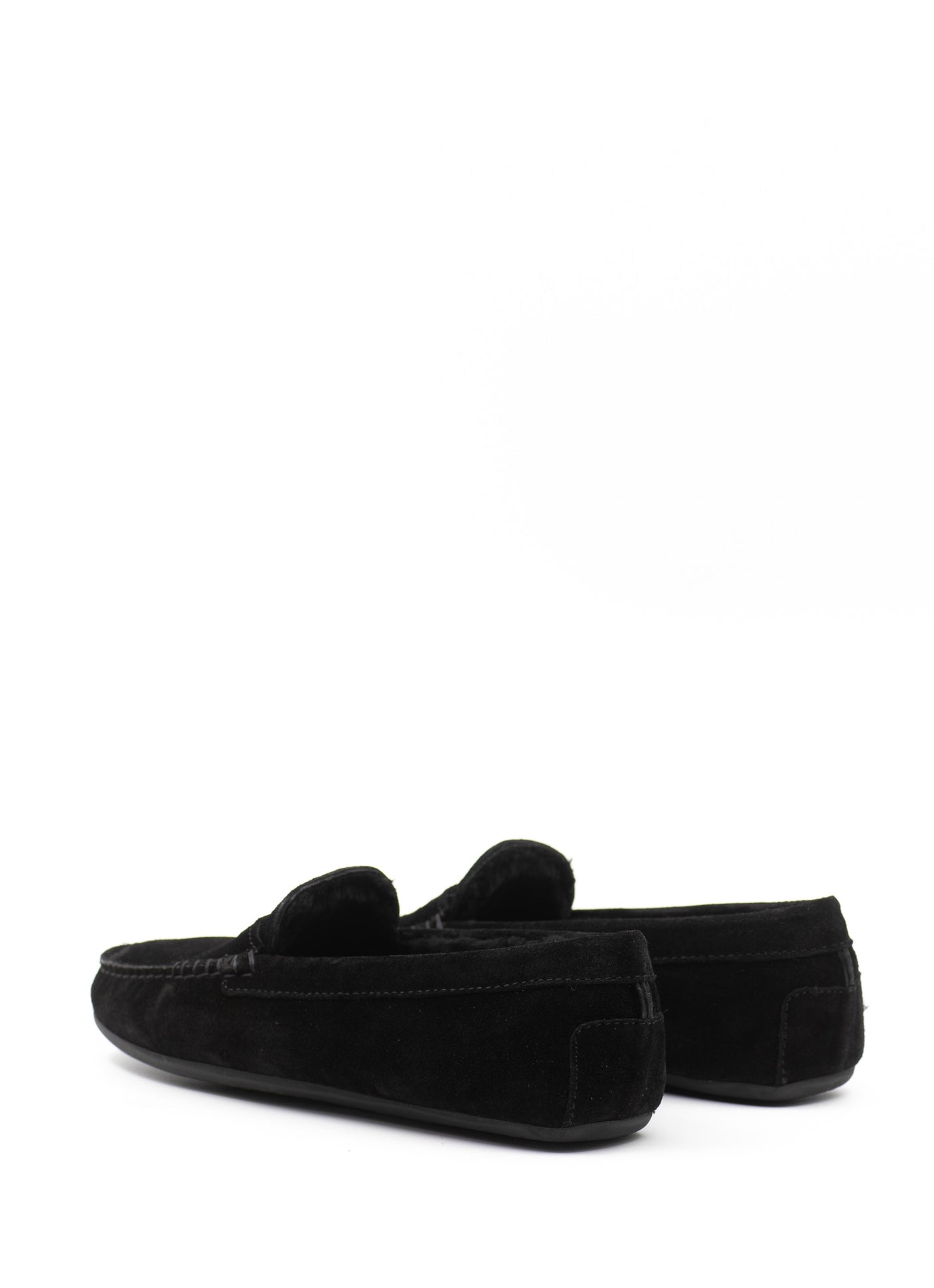 Shearling-Lined Driving Shoes