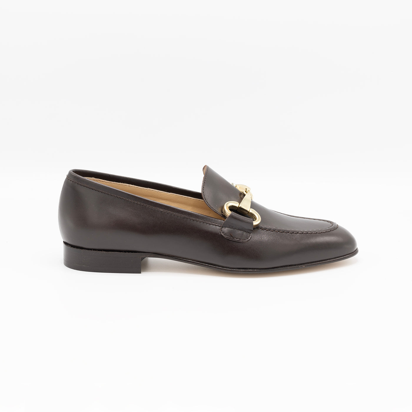 Horsebit Loafer in Brown Leather
