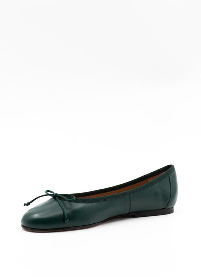 Scala in green leather