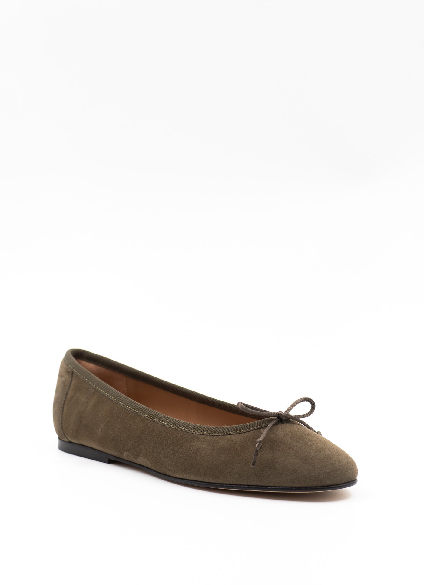 Scala in olive suede