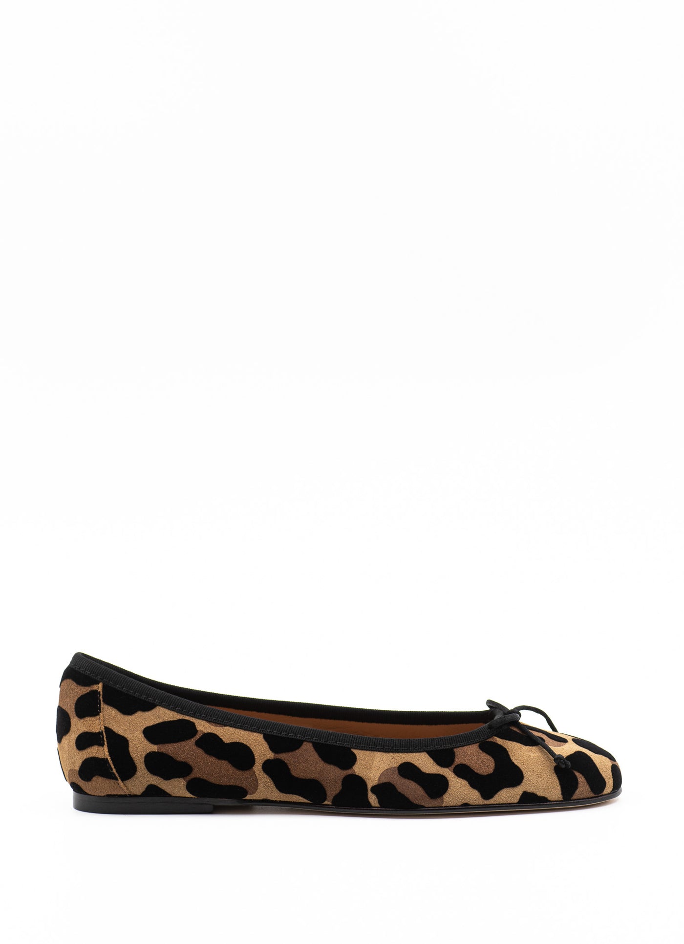 Scala in leopard-printed suede