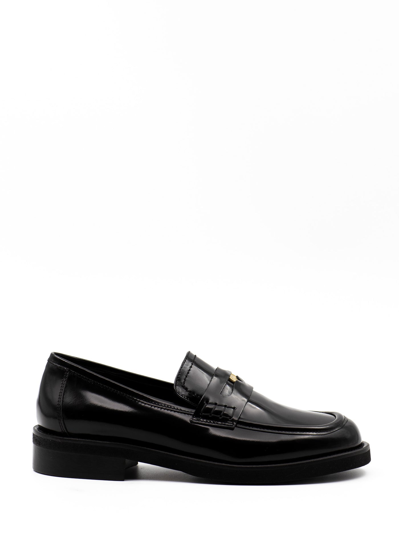 Black Patent Penny Loafers