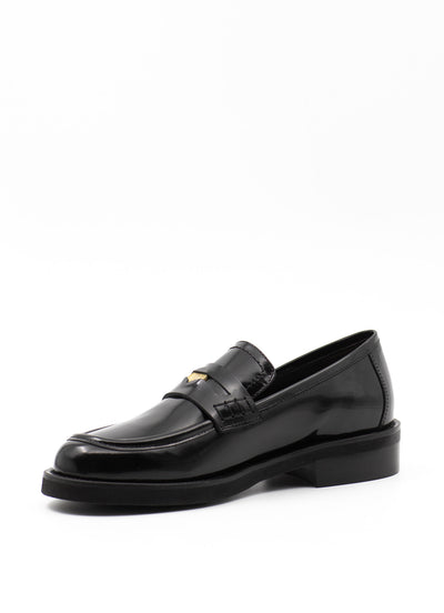 Black Patent Penny Loafers