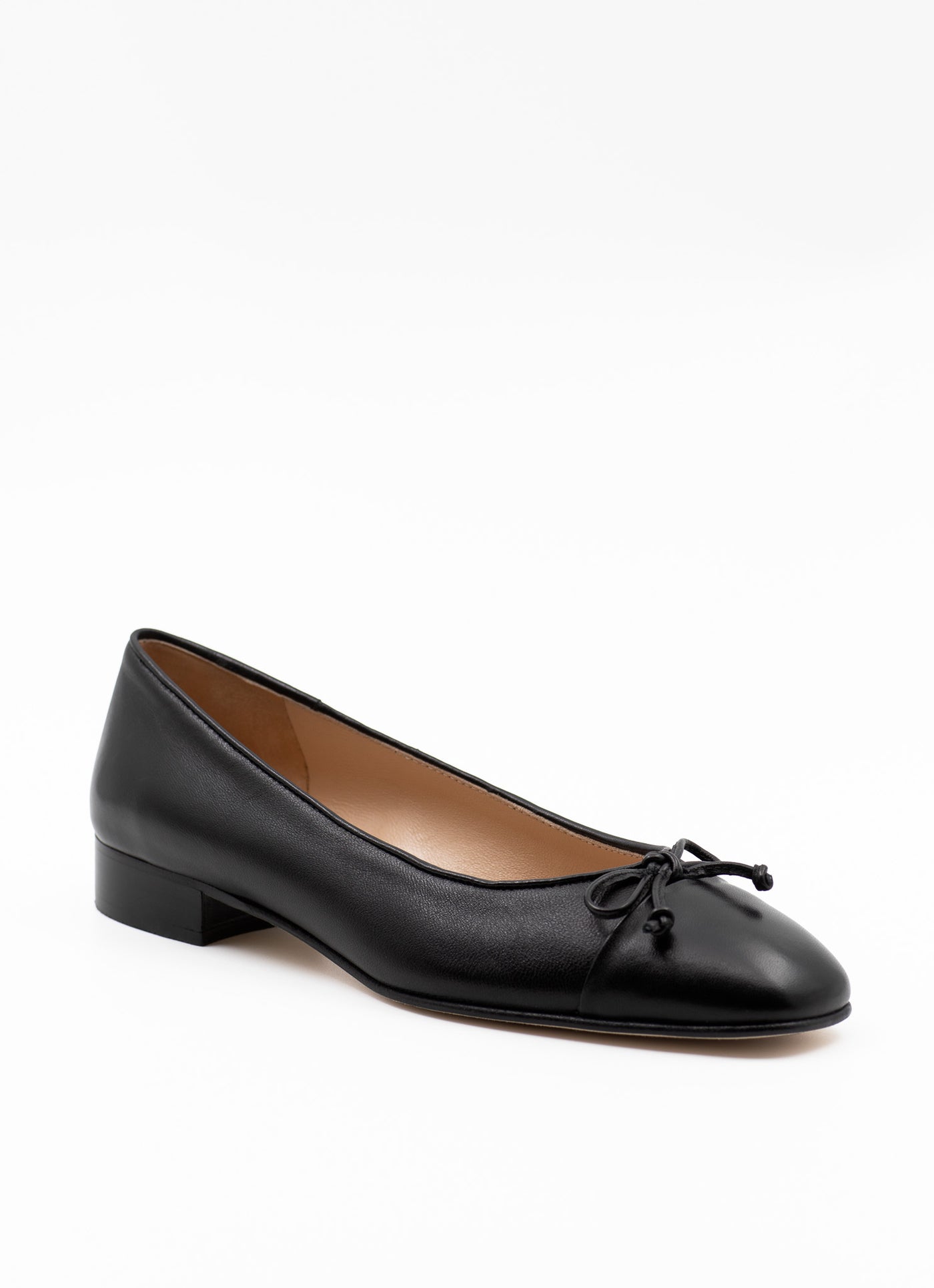 Two-toned Ballet flat in Black