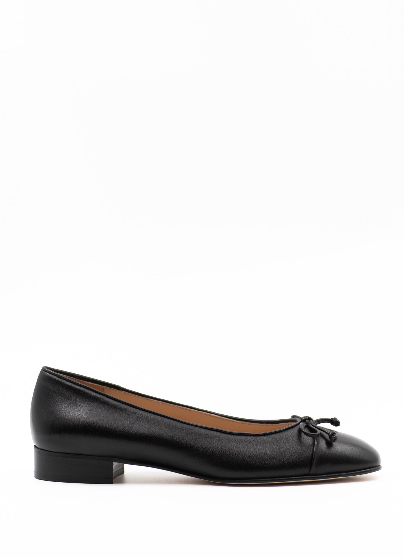 Two-toned Ballet flat in Black