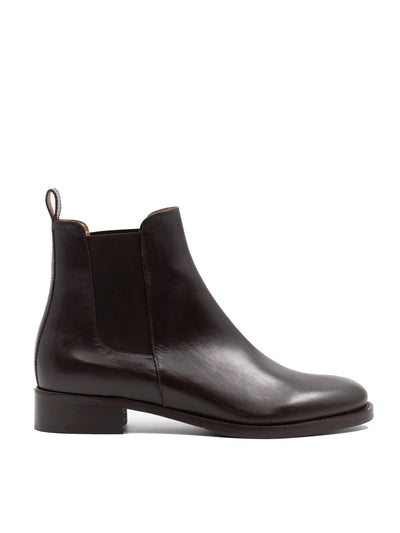 Brown Chelsea ankle boots