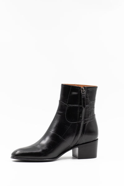 Lyn ankle boots in croco effect