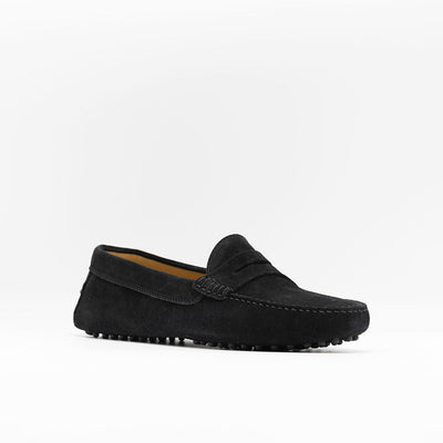 THE CLASSIC CAR SHOE by MANO BLACK SUEDE